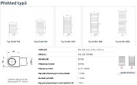 KORADO KORALUX koupelnové těleso Linear Max - M KLMM 900.450, barevný RAL KLM-090045-00M99